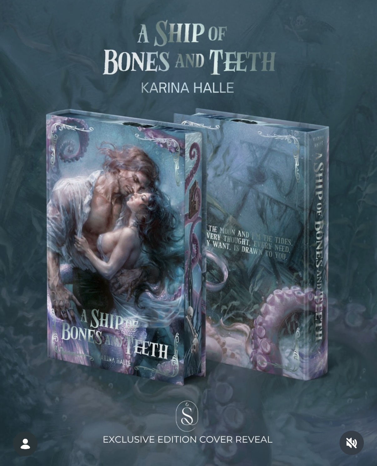 A Ship of Bones and Teeth cover reveal 1