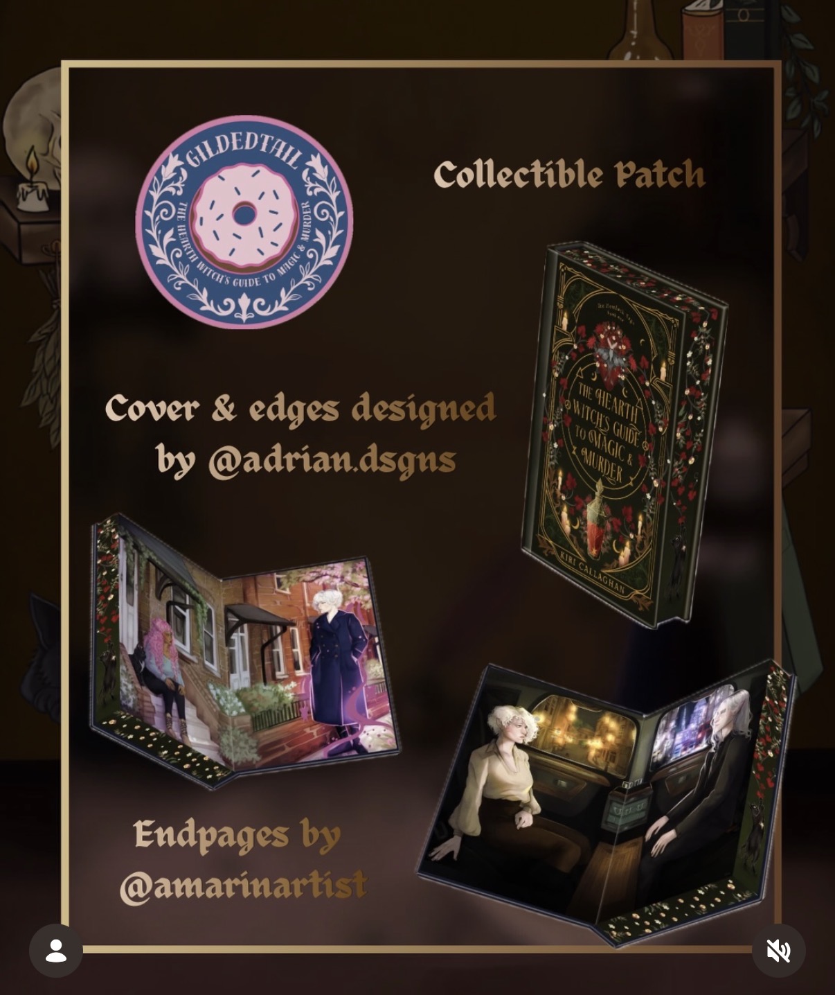 The Hearth Witch’s Guide to Magic & Murder cover reveal 1