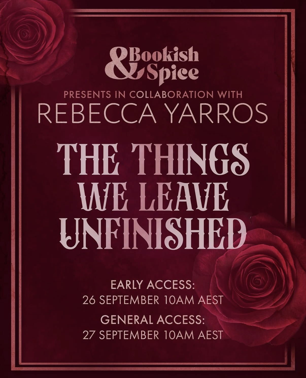 The Things We Leave Unfinished cover reveal 1